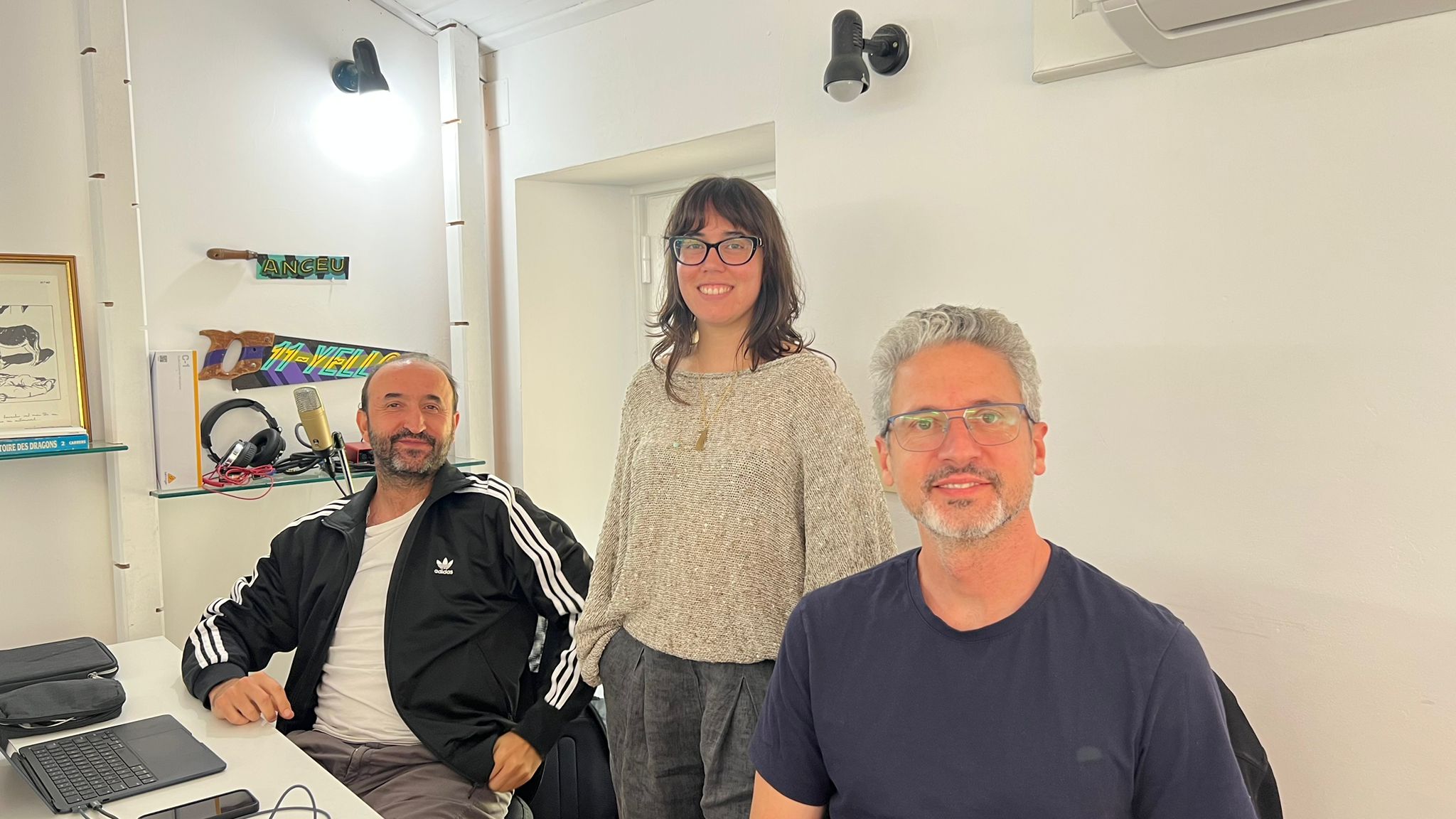 Equipo tech: Orlando, Chema y Carol